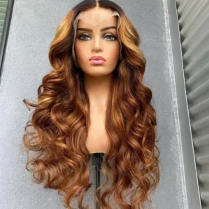 Ombre Blonde Loose Wave