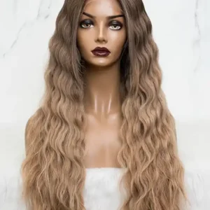 Caramel balayage 100 percent human hair wig